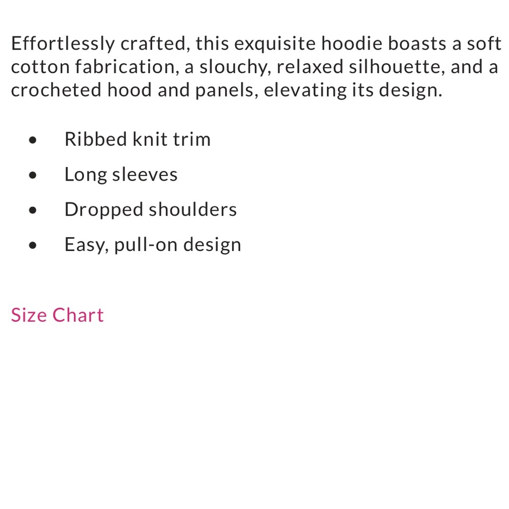 Free People Jocelyn Crochet Hoodie, XS - Picture 6 of 6